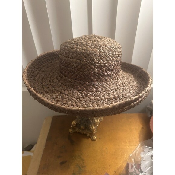 Helen Kaminski Australia Raffia Straw Sun Hat Womens One Size Classic Brown main image 5